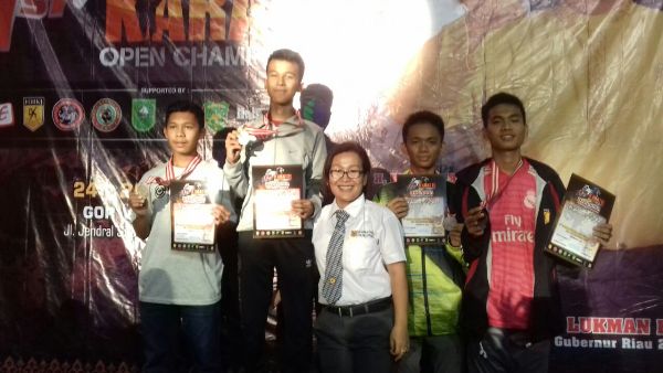 Atlet Forki Kabupaten Pelalawan meraih 19 medali