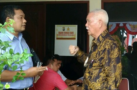 Dirut PT Hutahaean Penuhi Panggilan Penyidik Polda Riau