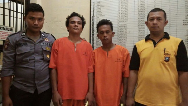 Diduga Melakukan Perusakan, Dua Oknum OKP Ditangkap Petugas Polsek Batu Hampar