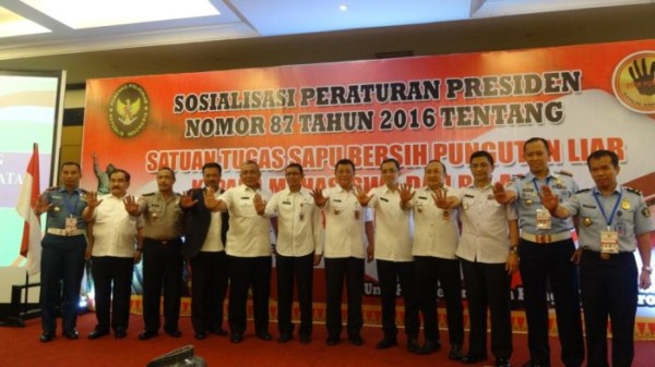 Pemerintah provinsi Riau gelar sosialisasi tugas Saber Pungli