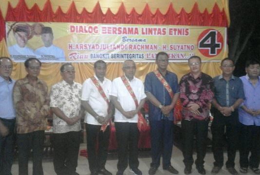 Paslon Nomor 4 Kampanye Dialogis di Bagansiapiapi, Usung Tema “4Yo Lanjutkan”