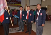 Sampe Tua Simbolon Lantik Pengurus PSBI Dumai