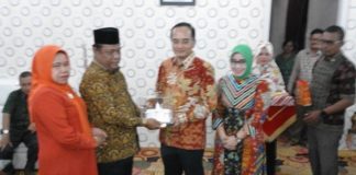 Malam Pisah Sambut Berlangsung Sederhana, Gaos Wicaksono SH Pimpin Kejari Rohil