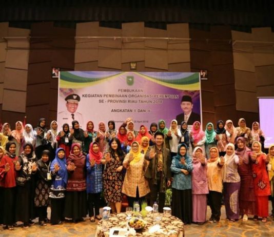 Pemprov Riau Gelar Pembinaan Organisasi Perempuan Se-Riau Tahun 2018