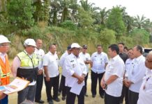 Plt Gubernur Riau Tinjau Progres Pembangunan Tol Pekanbaru – Dumai
