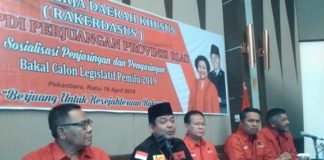Hanya Bertahan Tiga Tahun, Kordias Pasaribu Dicopot Sebagai Ketua DPD PDIP Riau
