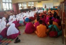 Jelang UN SMPN 33 Pekanbaru Gelar Muhasabah