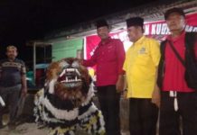 Kampanye dialogis Suyatno Disambut Ribuan Warga Nonton Kuda Lumping Di Rohul