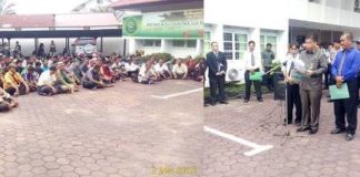 Sebelum Laksanakan Eksekusi, PN Dumai Aanmaning Para Tergugat Warga Bumi Ayu
