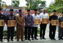HUT BPKP ke- 35 Sekaligus Pemberian Penghargaan APIP, Rohil Kategori Level Dua