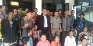 Tak Terima Kebijakan PT. JJP, Puluhan Karyawan Mengadu ke Disnakertrans Riau