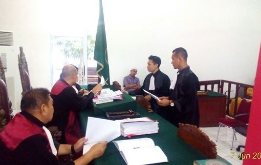 Penghulu Sinaboi Rohil, Ashari, Ajukan Permohonan PK