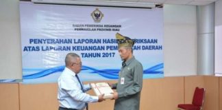 Pekanbaru Kembali Raih Opini WTP