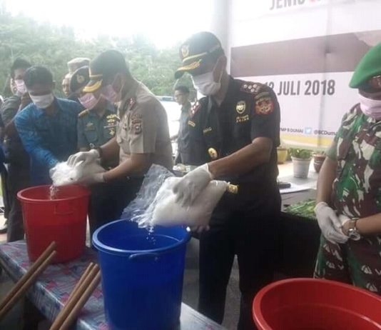 Sabu 5 Kg Tak Bertuan Dimusnahkan