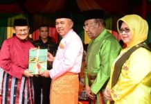 Istimewa, Selain Bupati Rokan Hilir, Hari Jadi Provinsi Riau Ke- 61 Dihadiri Mantan Presiden RI BJ Habibi