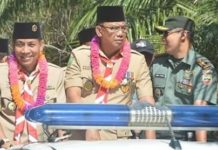 Bupati Suyatno Pimpin Apel HUT Pramuka Ke 57 Di Bukit Comel