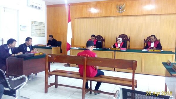 Terdakwa Kasus Pil Ekstasi 60 Butir Terima Divonis 11 Tahun Penjara