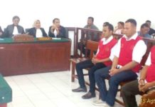 Tiga Terdakwa Kasus Narkotika Bentuk Tanaman Jenis Baru Bergulir Dipersidangan PN Dumai