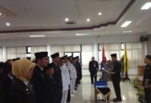 Walikota Pekanbaru Kembali Lantik 100 Pejabat Dilingkungan Pemko Pekanbaru