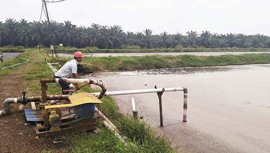 Kolam Pengolahan LimbahPT RSI Ujung Batu