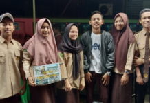 Pelajar SMK 1 Bangko Rokan Hilir Galang Dana Korban Gempa Tsunami Palu