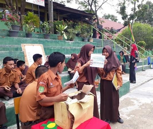 Pilketos : Novel Nugraha Didaulat Sebagai Ketua OSIS SMP N 15 Pekanbaru