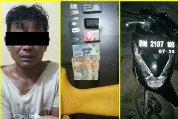 Tersangka Diduga Bandar Narkoba