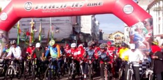 HUT Korpri Ke – 47 Tahun, Bupati Rokan Hilir H Suyatno Lepas Peserta Fun Bike