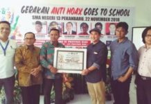 Ketua PWI Ajak Generasi Milenial Lawan Hoax