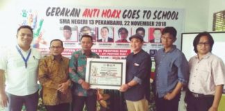 Ketua PWI Ajak Generasi Milenial Lawan Hoax