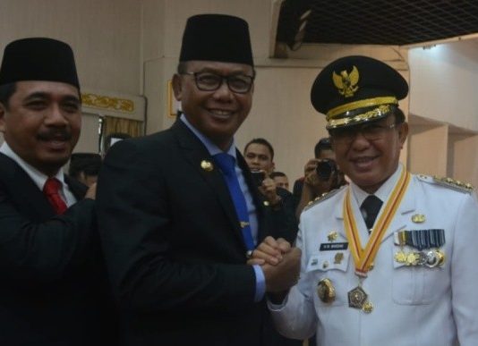 Bupati Rokan Hilir H Suyatno Hadiri Pelantikan Bupati Inhil