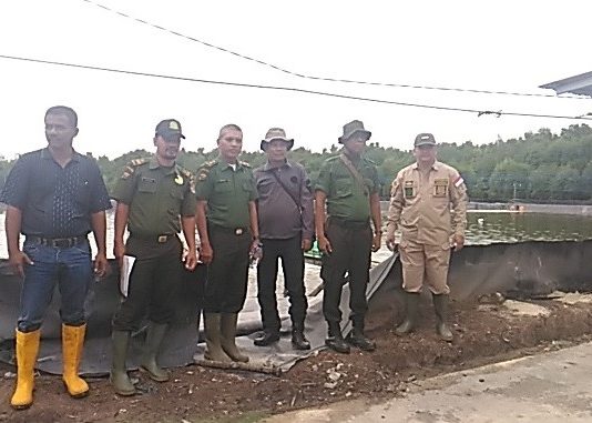 Tim Kemen LHK Dan DLHK Riau Verifikasi Lahan, Tambak Udang DKP Kab. Bengkalis Masuk Kawasan Hutan