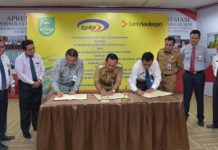 Pemkab Rohul Tanda Tangani MoU Kasda Online Dengan Bank Riau Kepri Dan BPKP Riau