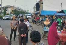 Satlantas Polresta Pekanbaru Bersama OPD Terkait Tertibkan PPT Dan Parkir Di Jalan Tuanku Tambusai