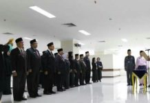 Sekda Pekanbaru Kembali Lantik Puluhan Pejabat Dilingkungan Pemko Pekanbaru