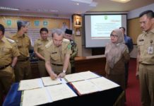 Pemprov Riau Tanda Tangani MoU Wilayah Kerja Migas Blok Siak