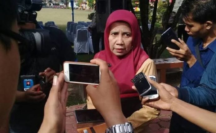 Kepala Dinas Kesehatan (Diskes) provinsi Riau, Mimi Yuliani Nazir