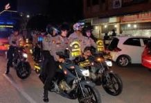 Cegah Penyebaran Covid-19, Polda Riau Gelar Patroli Skala Besar Hingga Kepemukiman