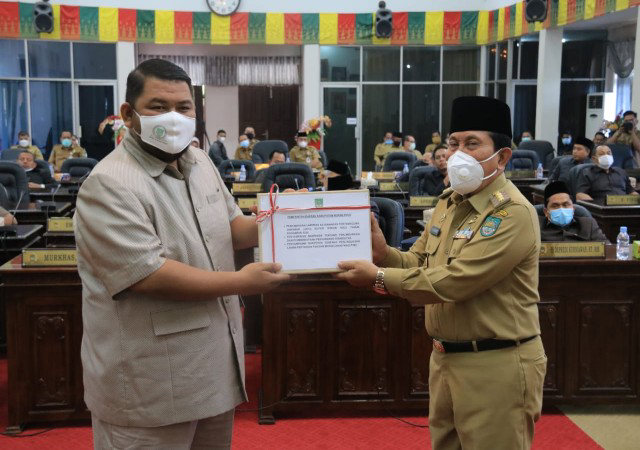Meski Suasana Covid.19, Pembangunan Di Rohul Tetap Optimal