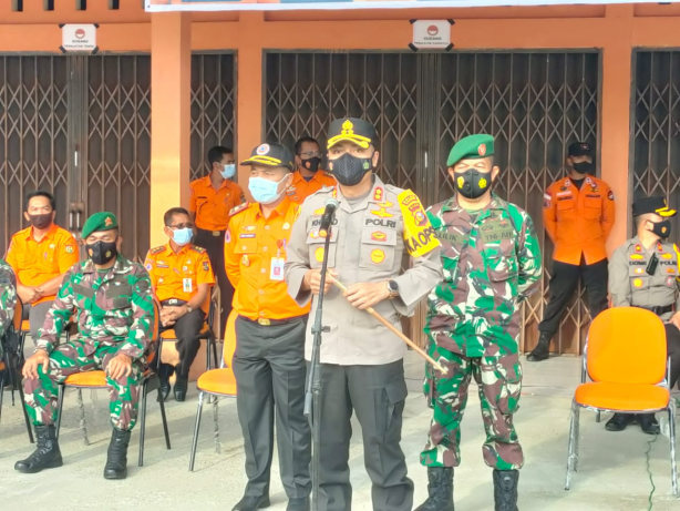 Kapolres Kampar Pimpin Apel Hari Kesiap Siagaan Bencana Nasional Tahun 2021