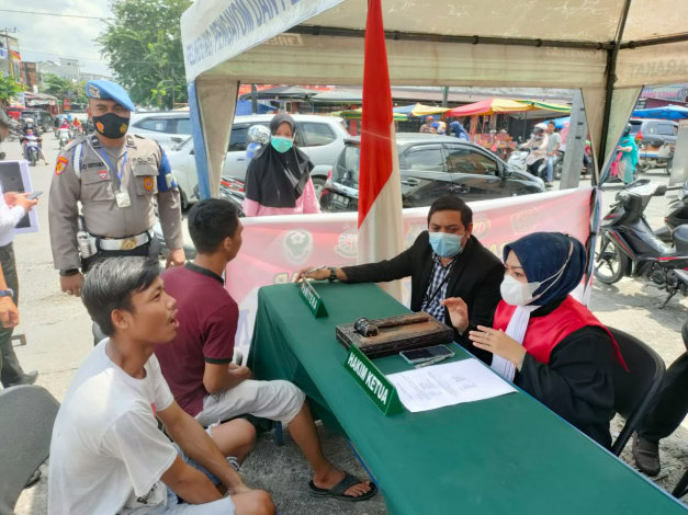 Sidang Di Tempat, 32 Warga Terjaring Langgar Prokes Covid-19