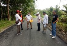 Komisi IV DPRD Kampar Monitoring Pembangunan Sejumlah Ruas Jalan