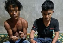 Unit Reskrim Polsek Siak Hulu Grebek Rumah Pelaku Narkoba, Dua Orang Diamankan Satu Melarikan Diri