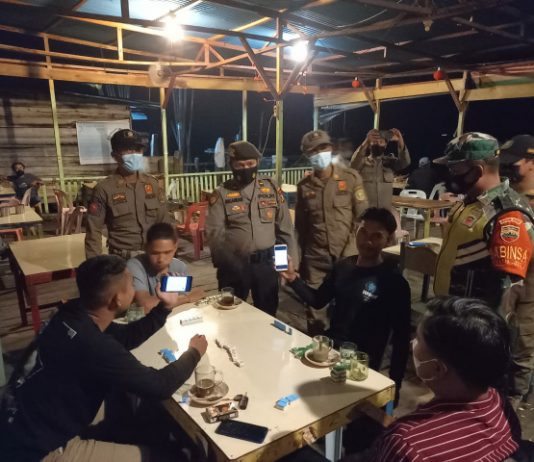 Razia Proses, Tim Yustisi Kepulauan Meranti Sasar Warung Kopi