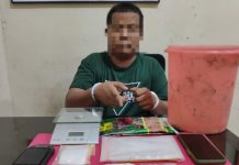 Resnarkoba Polres Kampar Tangkap Bandar Shabu Serta Barang bukti 204 Gram Shabu