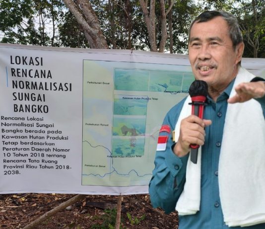 Media Curi Dengar, ARIMBI Laporkan Gubernur Riau Terkait Normalisasi Sungai Bangko