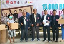 Bingkisan Peduli Kasih PSBI Tiba Di Pekanbaru, Terimakasih Dr. Effendi Muara Sakti Simbolon