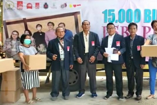Bingkisan Peduli Kasih PSBI Tiba Di Pekanbaru, Terimakasih Dr. Effendi Muara Sakti Simbolon