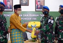 Sekda Dumai Sambut Kunjungan Kerja Danpomdam I Bukit Barisan Kolonel CPM Anggiat Napitupulu