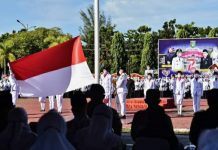 Upacara HUT PGRI Ke-76 “Bergerak Dengan Hati Pulihkan Pendidikan””